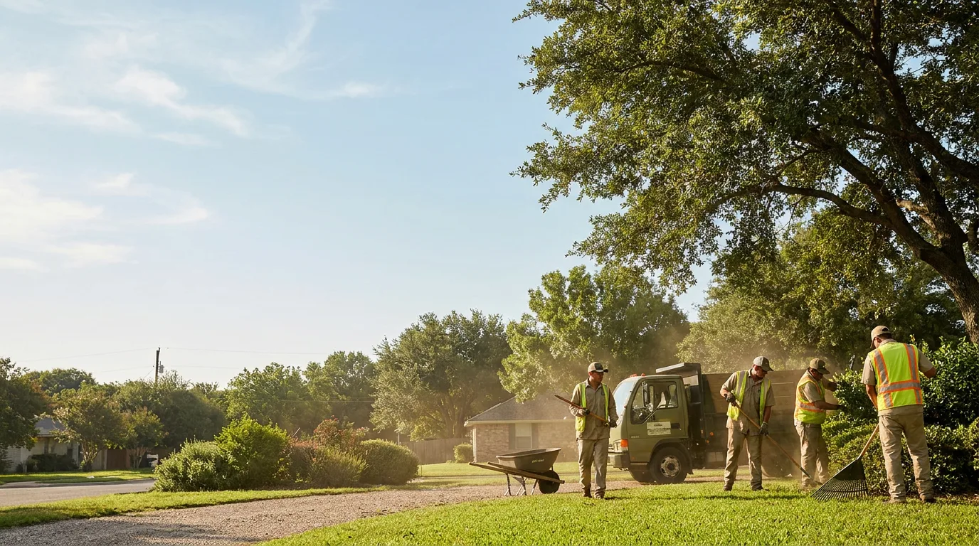 Landscaping in Comstock, TX near me